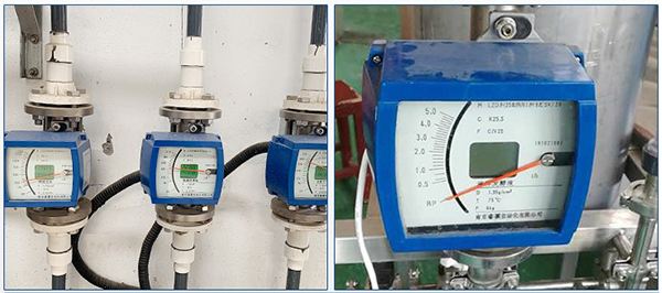 化工轉(zhuǎn)子流量計現(xiàn)場安裝使用圖